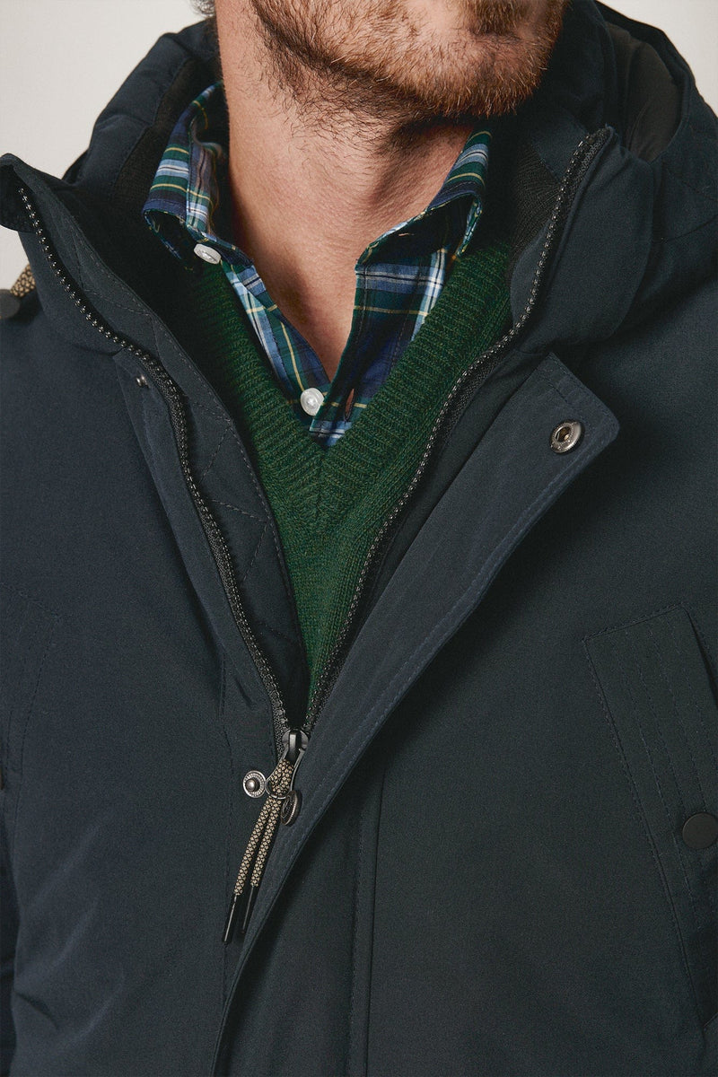 The Parka Azul Marino Bilbao-zoom-