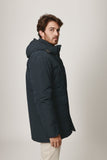 parka azul marino BRUBAKER