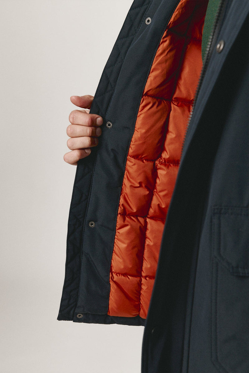 The Parka Azul Marino Bilbao-zoom-