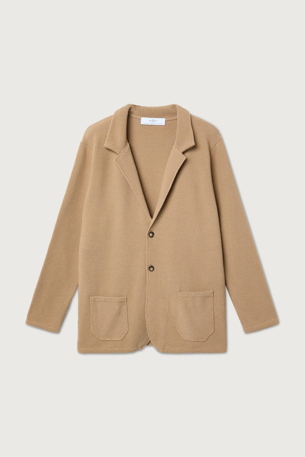 soft blazer beige BRUBAKER