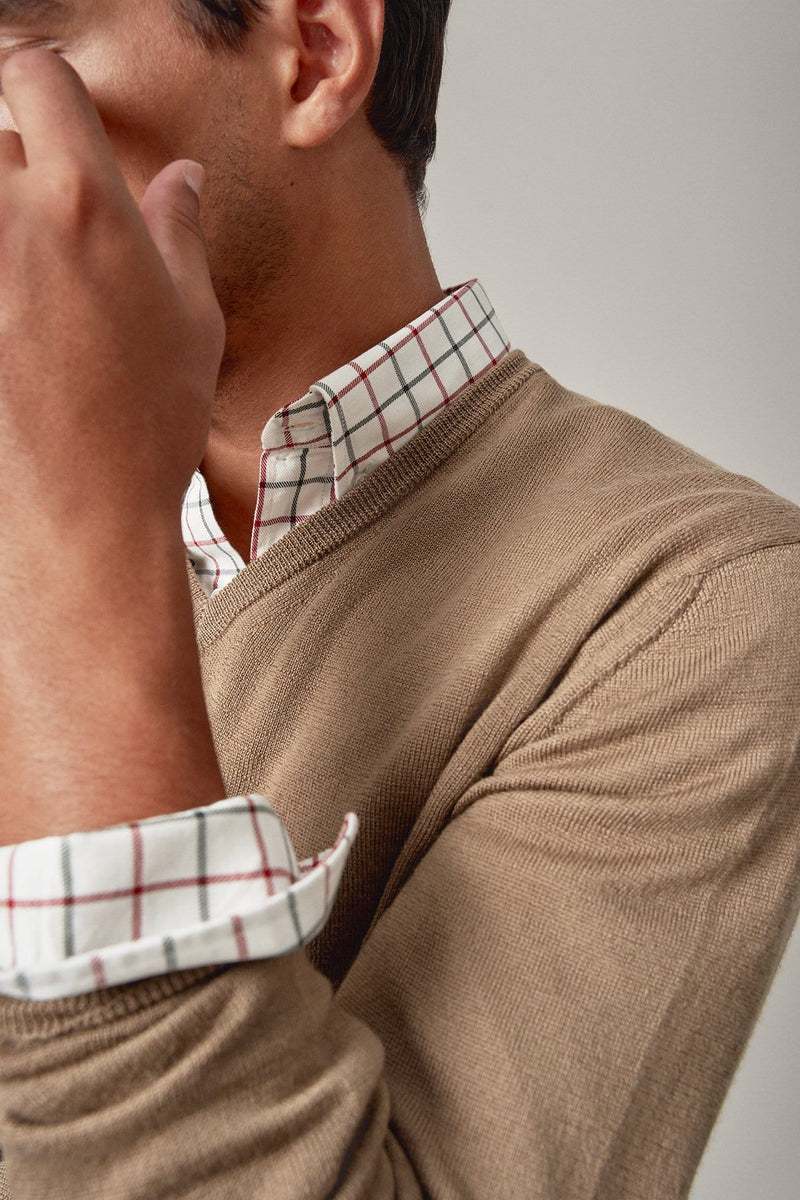 The Merino Pico Camel Tostado-zoom-