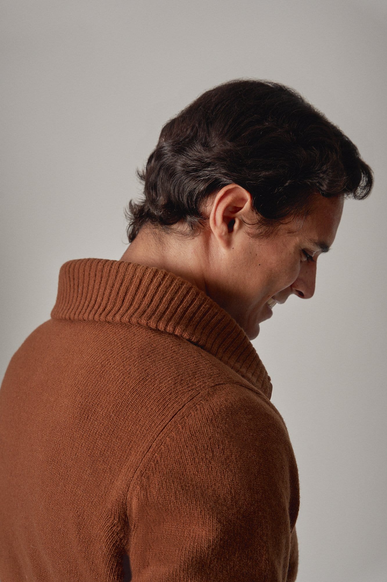 The Lambswool Halfzip Marrón Talavera-zoom-3