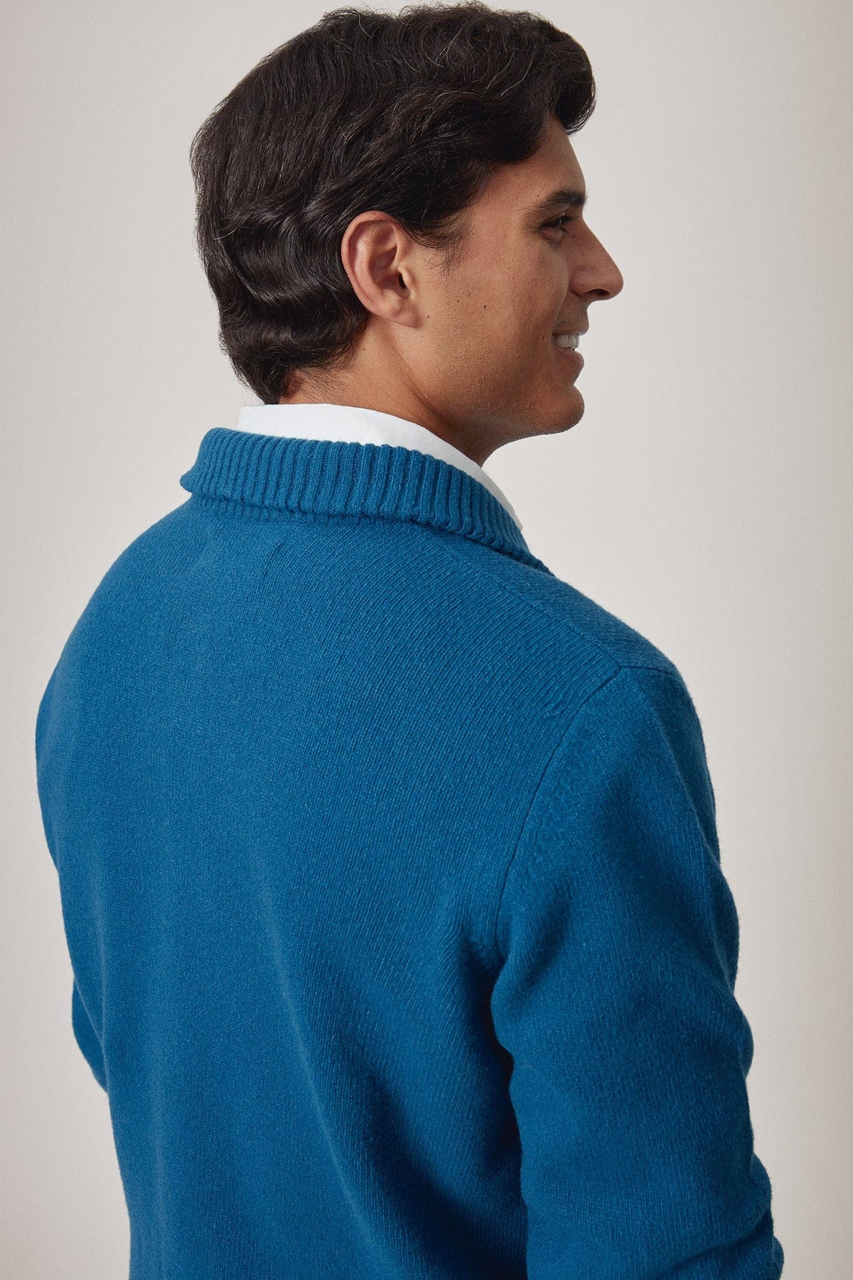 The Lambswool Halfzip Oceano-zoom-4