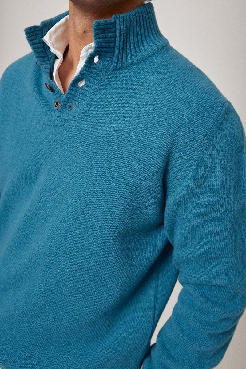 The Lambswool Botones Verde Patones-zoom-