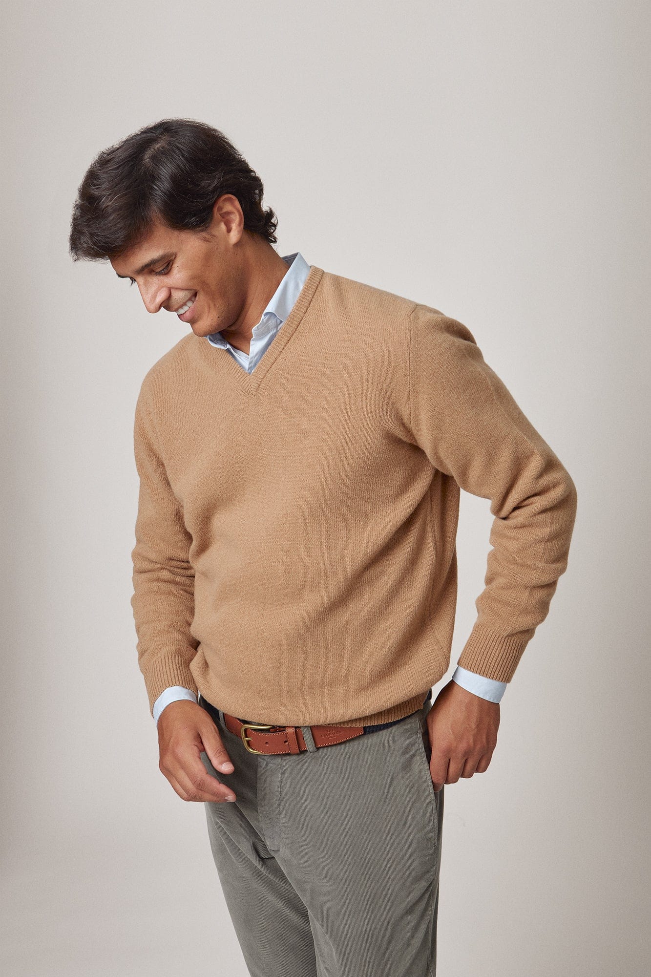 The Lambswool Pico Camel Ronda-zoom-1