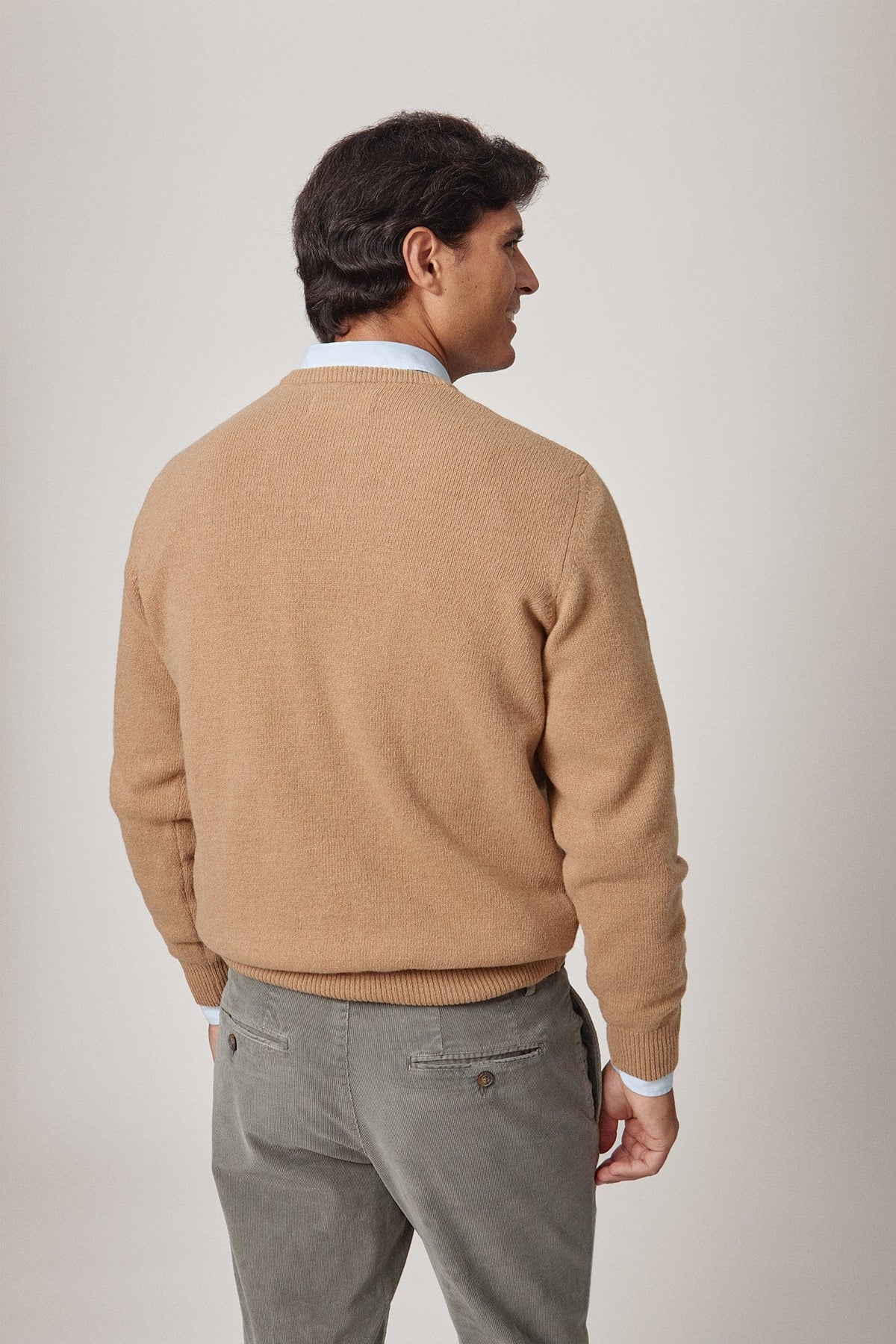 The Lambswool Pico Camel Ronda-4