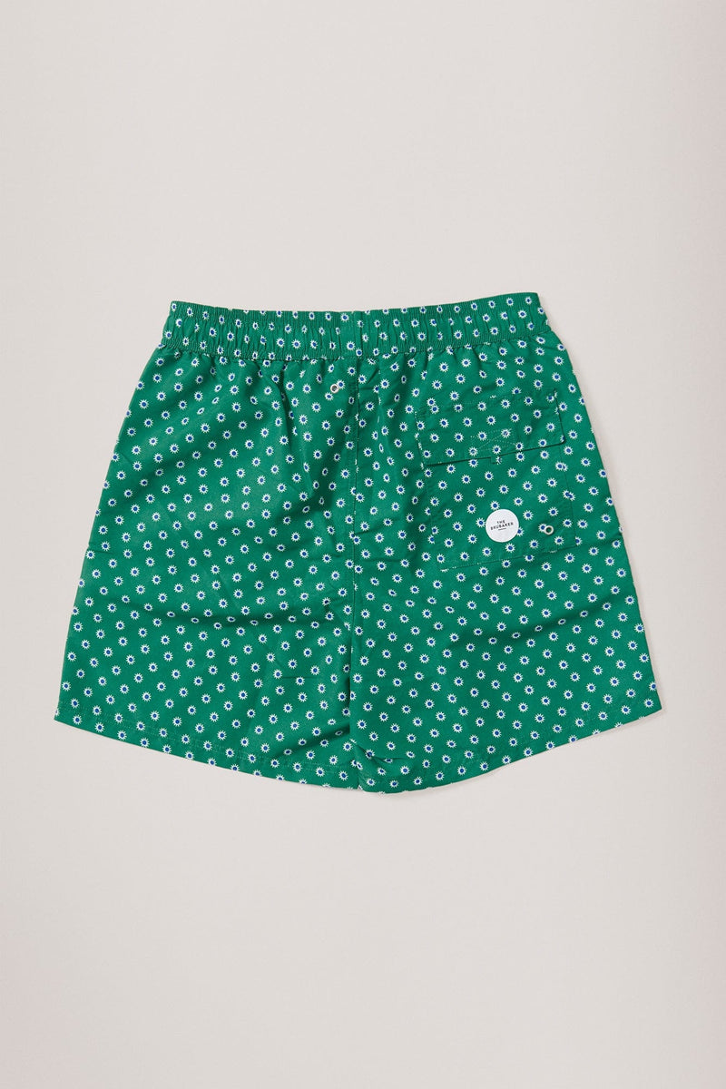 The Swim Flor Blanca Fondo Verde-zoom-