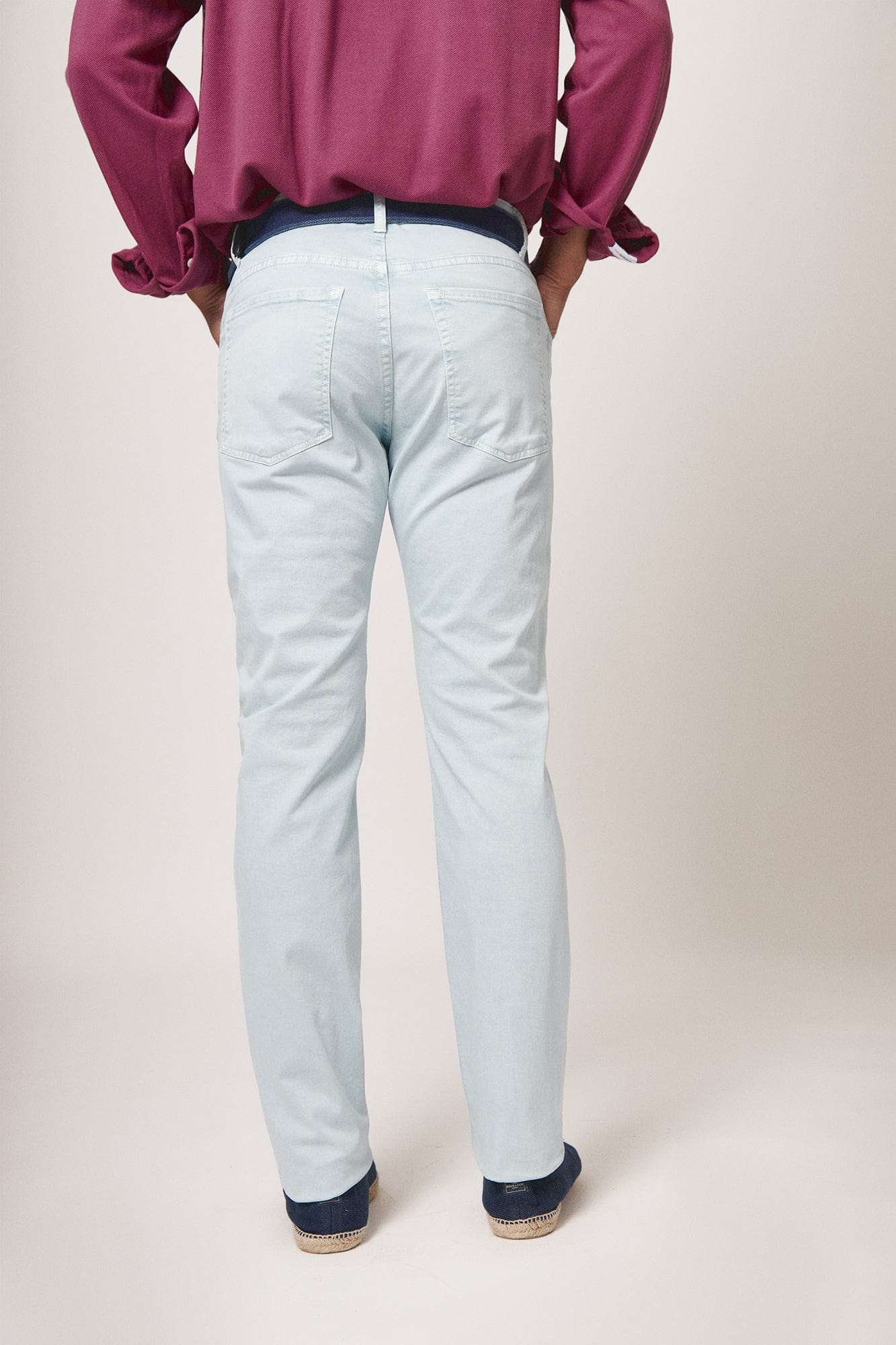The 5 Pocket Azul Celeste